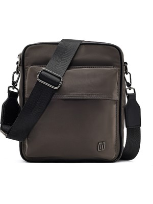 Derimod Erkek Gri Kumaş Postacı Çantası 25WBD30286F