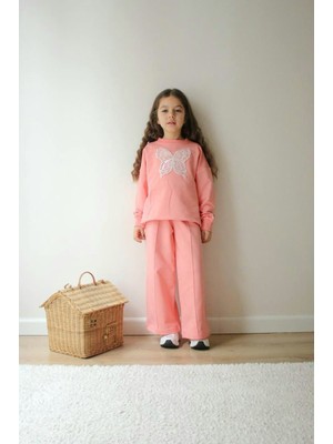 Miviko Kız Çocuk Takımı Mevsimlik 2026 Model Full Likralı Yumuşacık  Pamuklu Kumaş  Super Kalite