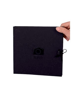 Angelphoto  Kişiye Özel Siyah Anı Defteri