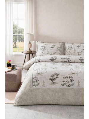 Özdilek Toile De Jouy Battal Boy King Nevresim Takımı - Bej