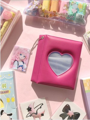 Angelphoto  Binder Kpop Pcfotokart Sleve Kawai Holder 6x9 Instax Fotoğraf Resim Albümü Mini Boy