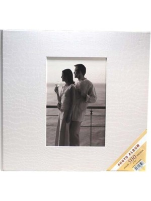 Angelphoto  Sh Album 10X15CM 500’LÜK Deri Fotoğraf Albümü "beyaz" 14LPP46500BYZ