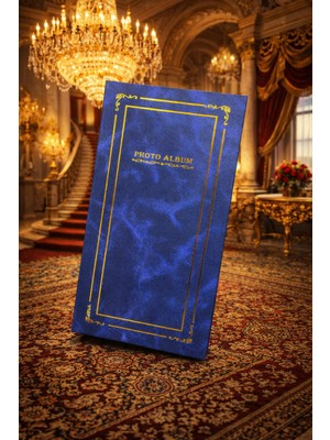 Angelphoto  300 Fotoğraflık Fotoğraf Albümü (10X15 Cm) – Yatay Yerleşimli, Orta-Kalın Kapaklı Klasik Albüm