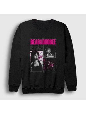 Presmono Unisex Siyah Beatopia Beabadoobee Beatrice Bea Kristi Sweatshirt