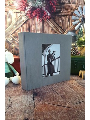 Angelphoto  10X15CM 600’LÜK Koton Desenli Fotoğraf Albümü "koton Krem"