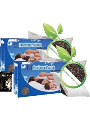 Guzzy Süper Mucizevi Anti-Snoring Pillow - Karabuğday Yastığı 50 x 70 cm x 2 Adet + Jel