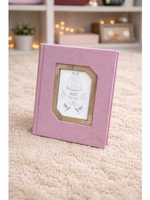 Angelphoto  15×21 Kadife Kapaklı Fotoğraf Albümü – 10 Fotoğraflık