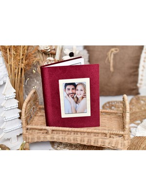 Angelphoto  Album Kadife 15X21 Ebatında 20+1 Pozluk Fotoğraf Albümü
