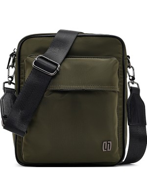 Derimod Erkek Haki Kumaş Postacı Çantası 25WBD30286F