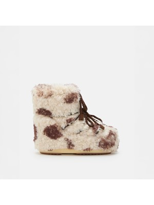 Kadın Bot (Kar) 80D1409690-MM04 Moon Boot Icon Low Curly Cow (36-41)