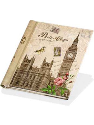 Angelphoto  Kendinden Yapışkanlı Nostaljik Fotoğraf Albüm 24X29 cm
