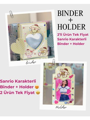 Angelphoto  Binder Kpop Pcfotokart Sleve Holder Kawaii