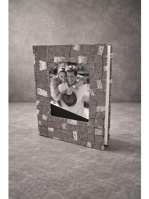 Angelphoto  13X18 cm Siyah & Kahverengi Çerçeveli Fotoğraf Albümü