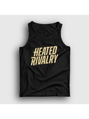 Presmono Unisex Siyah Logo Heated Rivalry Atlet