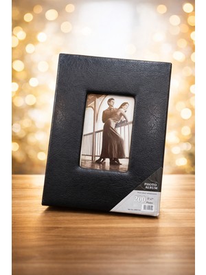 Angelphoto  13X18’LIK 21X29 cm 200 Fotoğraflık Fotoğraf Albümü (13X18) – Yatay Girişli, Kalın Kapak