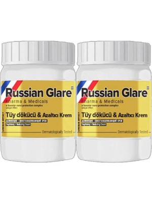 Guzzy Süper Russ Glare Tüylere Krem  Nano 2li x 50 ml Russ Merhemi