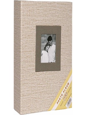 Angelphoto  13X18CM 100’LÜK Koton Desenli Fotoğraf ALBÜMÜ-16WPP57100