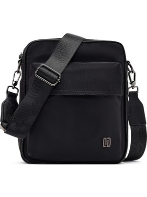 Derimod Erkek Siyah Kumaş Postacı Çantası 25WBD30286F