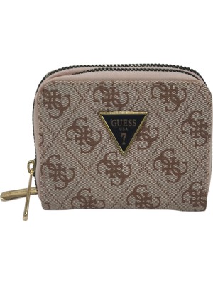 Piramit Bayan Cüzdan G Desen Pudra Pembesi