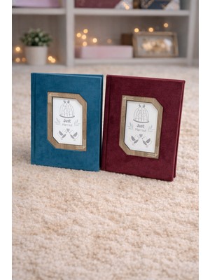 Angelphoto  15×21 Kadife Kapaklı Fotoğraf Albümü – 10 Fotoğraflık