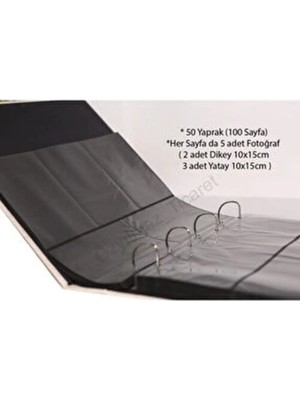 Angelphoto  Dijital Dünyası 10X15CM 500'LÜK Delüx Koton Vizon Fotoğraf Albümü