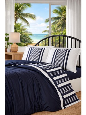 Özdilek Wonder Battal Boy King Nevresim Takımı - Lacivert