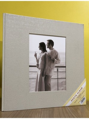 Angelphoto  10X15CM 500'LÜK Klasörlü Delüks Koton Desenli Fotoğraf ALBÜMÜ-ALD-W46500