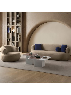 Eymense Roma Koltuk Takımı 3+1 Vizon