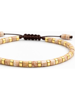 Alnis Atelier Jasper Doğal Taş Bileklik