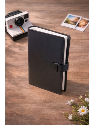 Angelphoto  Deri Instax 6x9 Polakart Fotoğraf Albümü - 192 Kapasite