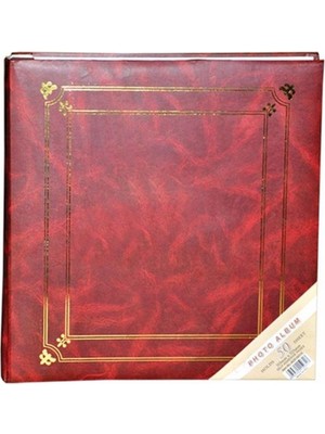 Angelphoto  Aledo 20 Yaprak (40 Sayfa] 31X32 cm Manyetik Yapışkanlı Fotoğraf Albümü(Bordo) 50315