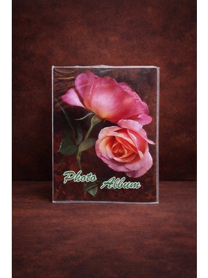 Angelphoto  13X18 cm Fotoğraf Albümü – 36 Fotoğraf Kapasiteli – Şeffaf Sayfalı – Desenli Kapak