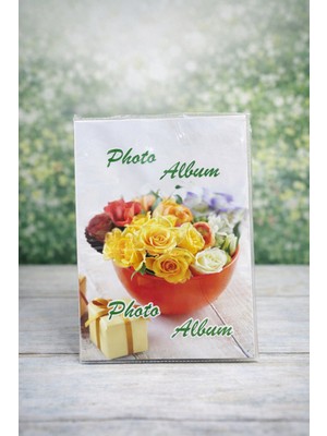 Angelphoto  13X18 cm Fotoğraf Albümü – 36 Fotoğraf Kapasiteli – Şeffaf Sayfalı – Desenli Kapak