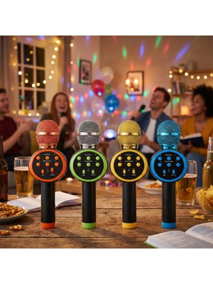 Kablosuz Karaoke Mikrofonu