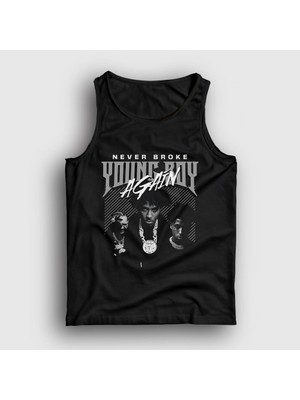 Presmono Unisex Siyah Rapper Poster Youngboy Never Broke Again Atlet