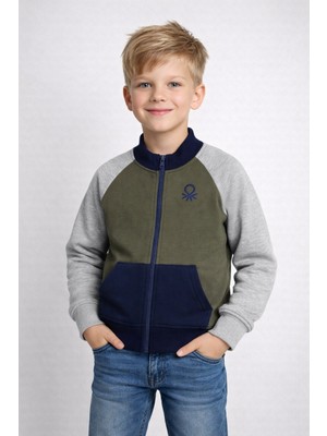United Colors Of Benetton Erkek Çocuk Sweatshirt 23346 4/14 Yaş