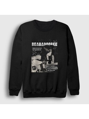 Presmono Unisex Siyah Space Cadet Beabadoobee Beatrice Bea Kristi Sweatshirt