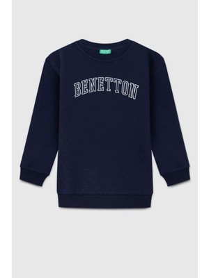 United Colors Of Benetton Erkek Çocuk Sweatshirt 23342 4/14 Yaş