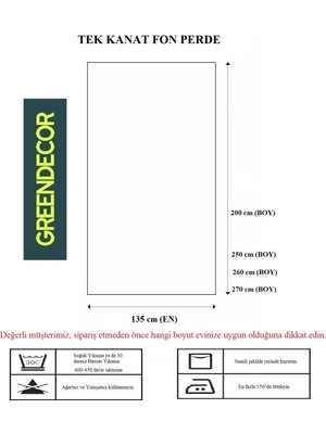 Greendecor Etnik Anadolu Motif Çiçek Pastel Bohem Özel Tasarım Dijital Baskılı (Tek Kanat) Bej Krem Fon Perde