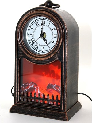 Skygo LED Işıklı Saatli Şömine AALK2509