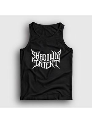 Presmono Unisex Siyah Logo Shadow Of Intent Atlet