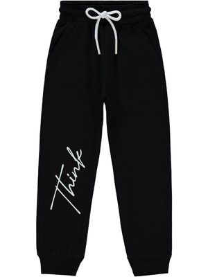 Civil Girls Basic 10-13 Yaş Eşofman Altı - Siyah 10-11 Yaş