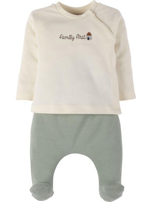 İdil Baby Idil Baby Bebek 3'lü Zıbın Takım 18740 0/3 Ay