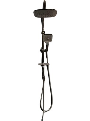 Valtemo Valmont Chrome Rain Duş Seti – Krom Yağmur Tepe Duşlu, El Duşu ve Sistem Seti