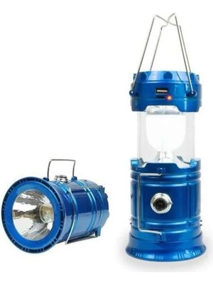 Senson Kamp Lambası El Feneri Askılı Büyük Boy USB Şarjlı Işıldak - Lisinya