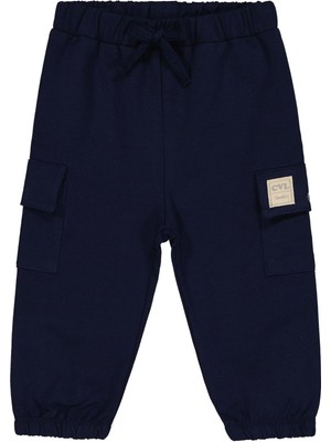 Civil Baby Civil Basic Timeless Kargo Cepli 6-18 Ay Eşofman Altı - Lacivert 12-18 Ay