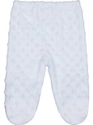 Mini Damla Minidamla Topçikli 1-6 Ay Tek Alt Bebe - Mavi 3-6 Ay