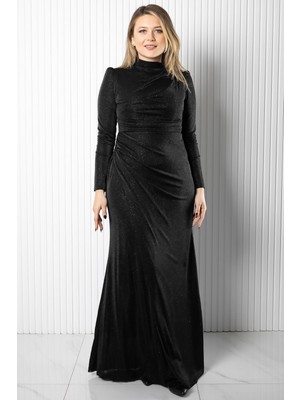 Modaviki Derin Abiye Siyah AHN278