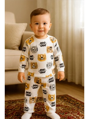 Buufuu Bebek Takım Al Üst Pamuklu Baskılı