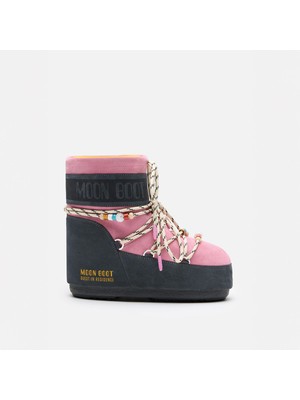 Kadın Bot (Kar) 80D1409730  Moon Boot MB x Gır Icon Low Suede Beads